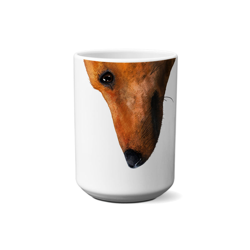 American Brand Studio | Tan Dachshund Snout Mug - 11 oz