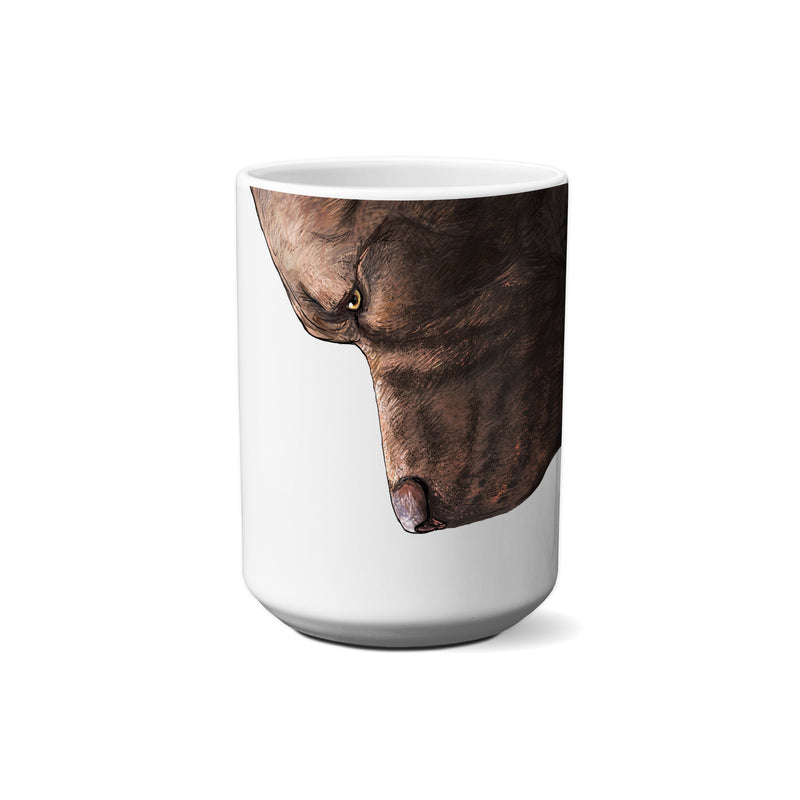 American Brand Studio | Pitbull Chocolate Snout Mug - 11 oz