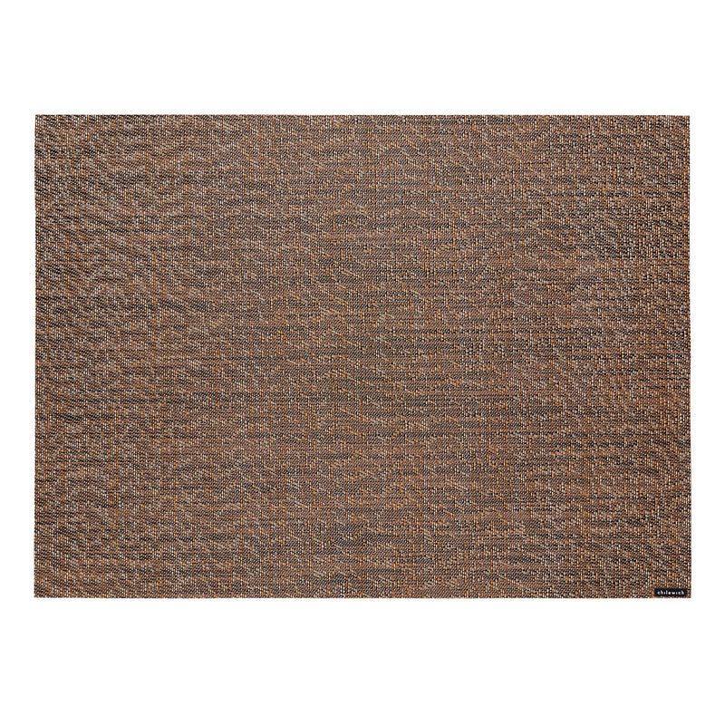 Chilewich Moiré Placemat in Mocha, 14 by 19 inches