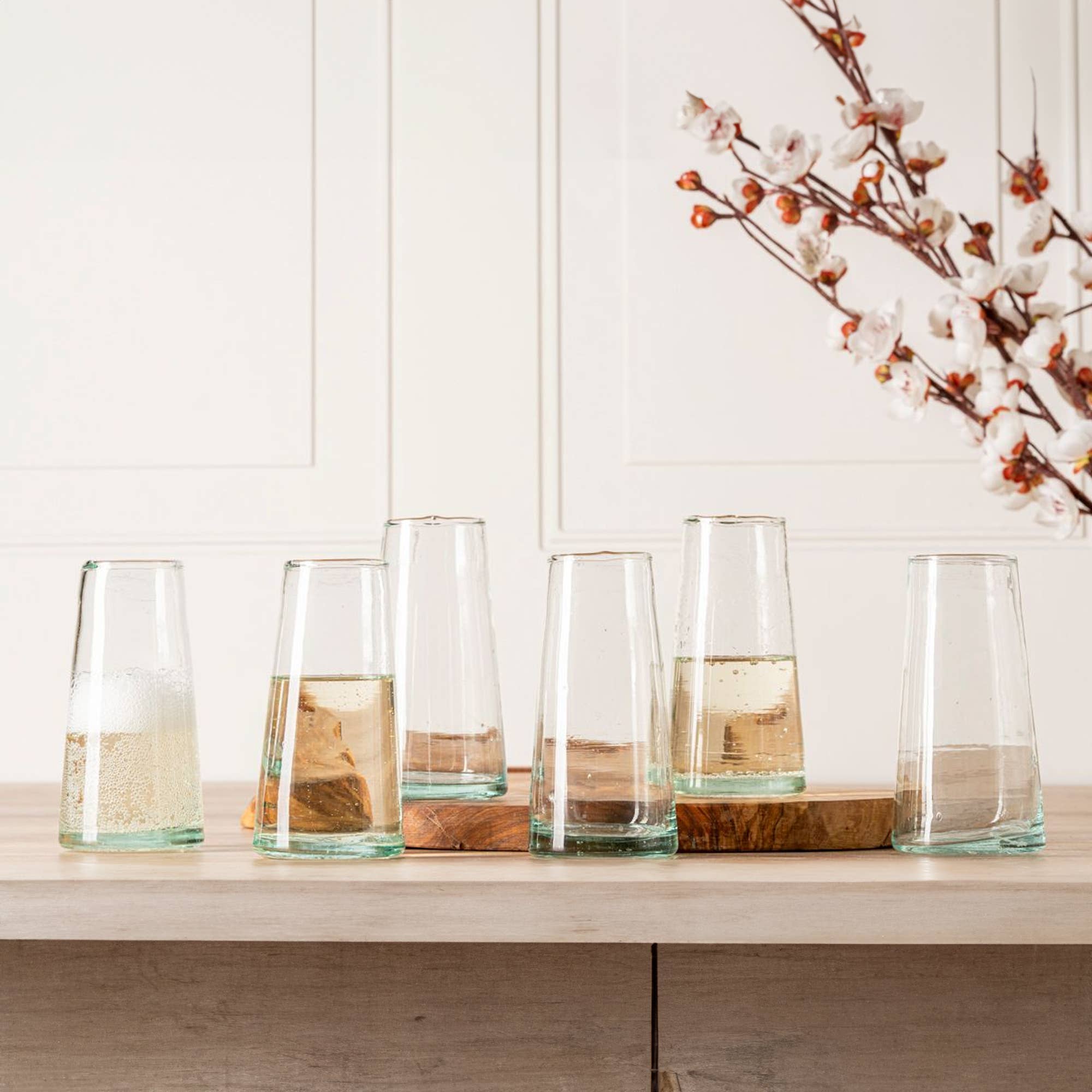 Verve Culture Moroccan Cone Champagne Glasses