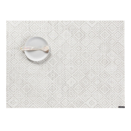 Chilewich Mosaic Placemat in Grey, 14 by 19 inches