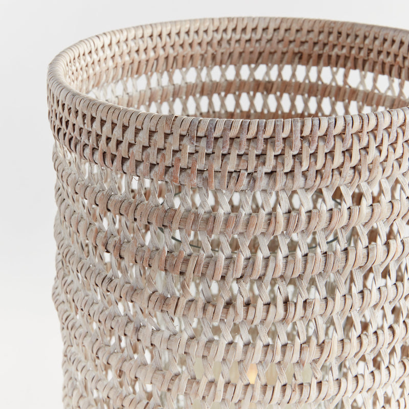 Napa Home & Garden | Burma Rattan Hurricane Large, White