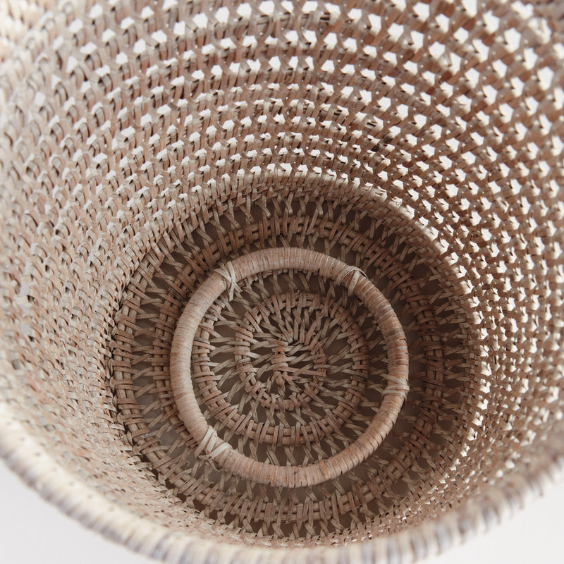 Napa Home & Garden | Burma Rattan Hurricane Large, White