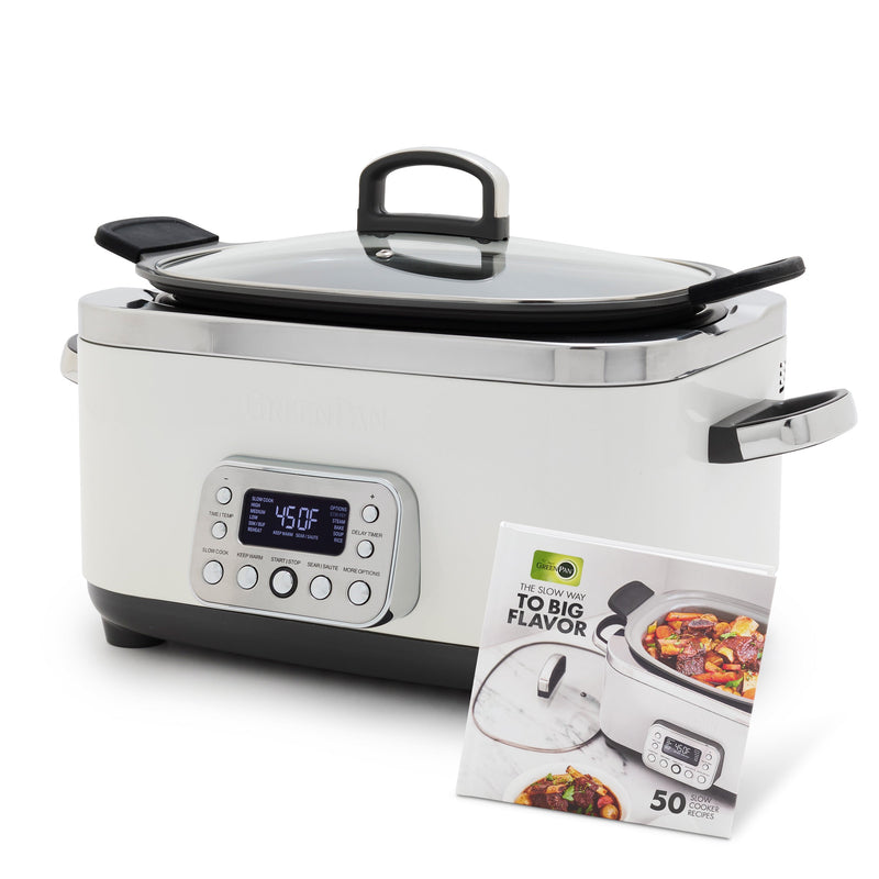 GreenPan | Elite 14-in-1 6-Quart Slow Cooker, Cloud Cream