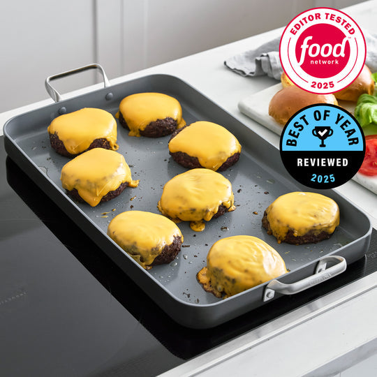 GreenPan | Elite Multi Grill, Griddle + Waffle Maker