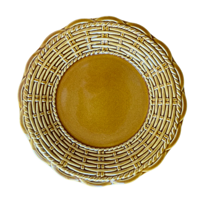 Provvista Designs | Basket Jubilee Dinner Plate, Linen