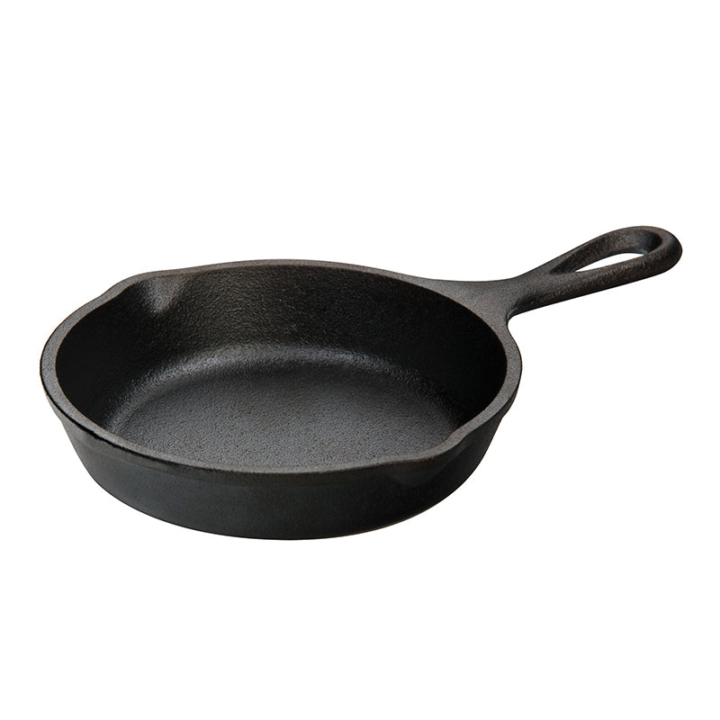 Lodge | Classic Cast Iron Skillets - 15: Close-up of a durable, American-made cast iron skillet, seasoned for versatile cooking. Ideal for enhancing culinary experiences.