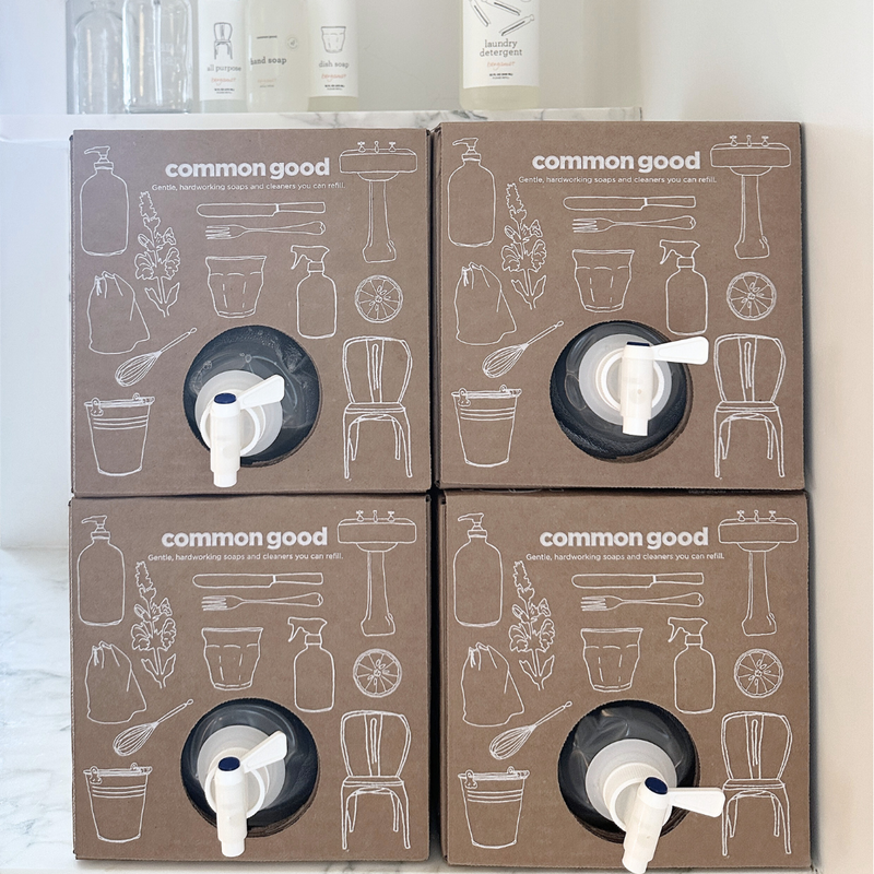 Common Good | Dish Soap 2.5 Gallon Refill Box, Bergamot