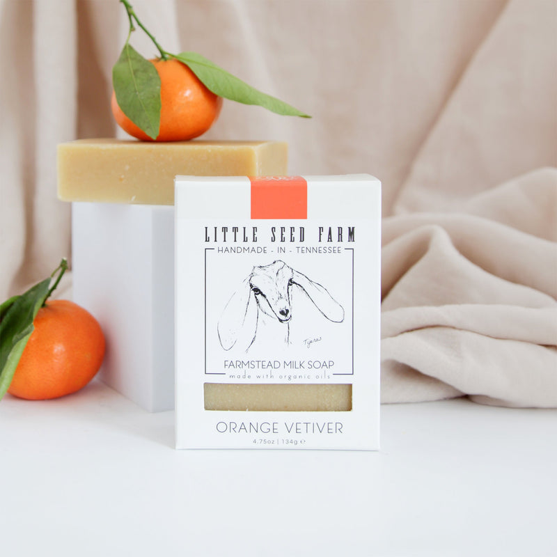 Little Seed Farm | Orange Vetiver Soap