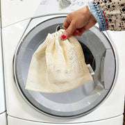 Marley's Monsters Organic Mesh Laundry Bags - Small, eco-friendly, designed for protecting delicates during wash, ideal for organized laundry routines.