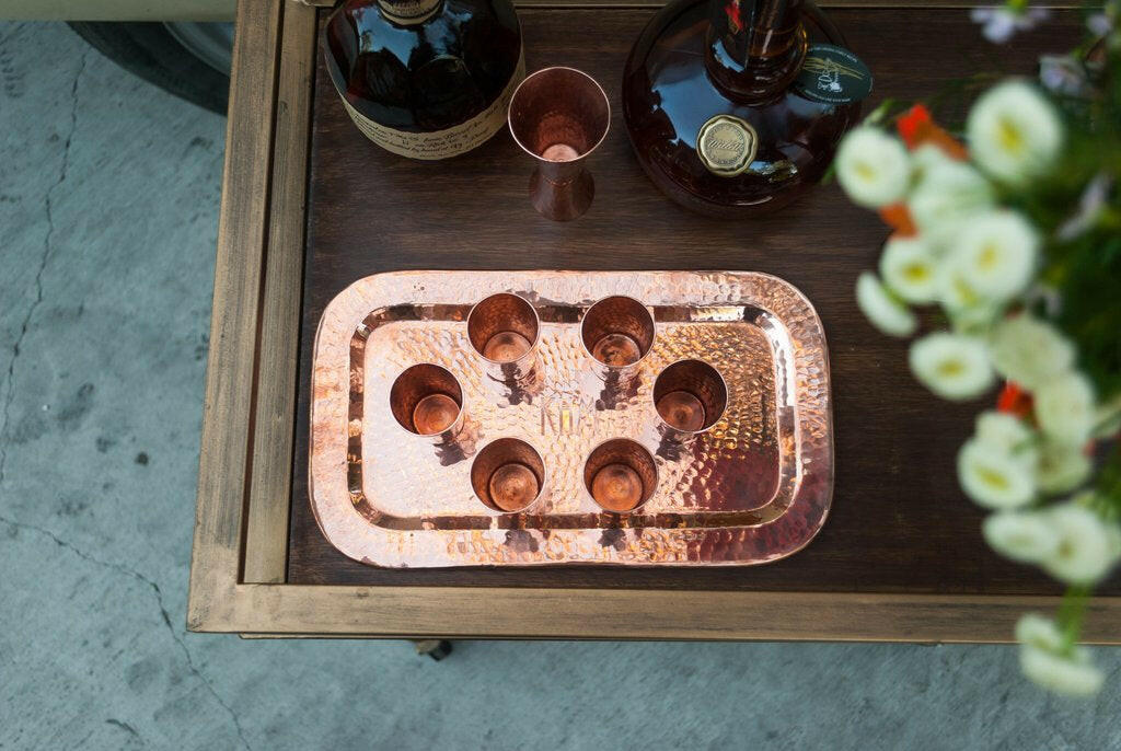 Sertodo Copper Charolita Tray - Thumbnail 5