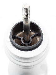Peugeot | Paris u'Select Pepper Mill, 9-inch: Close-up of the adjustable burr mechanism, showcasing the innovative grinding system and craftsmanship of this essential kitchen tool.