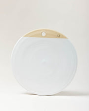 Farmhouse Pottery Cheese Stone, 14 inch - studio shot on white background