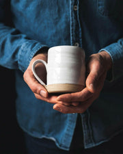 Farmhouse Pottery | Silo Mugs - Tall, a handcrafted mug from Vermont, exudes rustic charm and functionality, ideal for enjoying your favorite beverages.