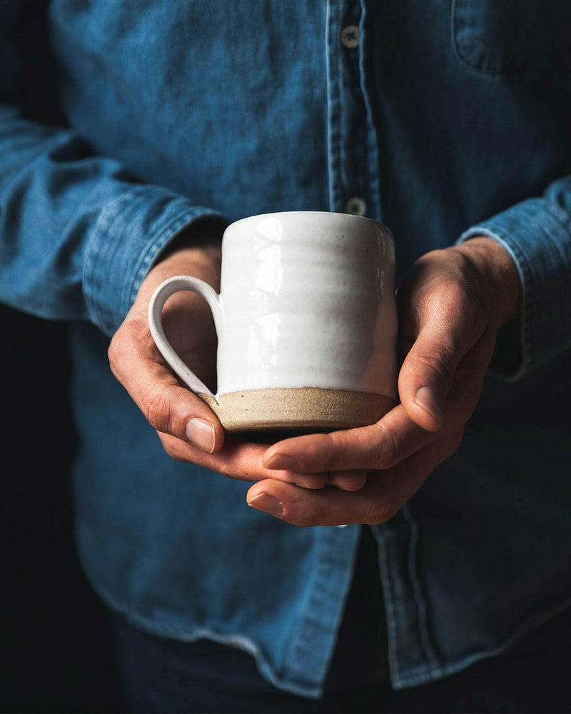 Farmhouse Pottery | Silo Mugs - Tall, a handcrafted mug from Vermont, exudes rustic charm and functionality, ideal for enjoying your favorite beverages.