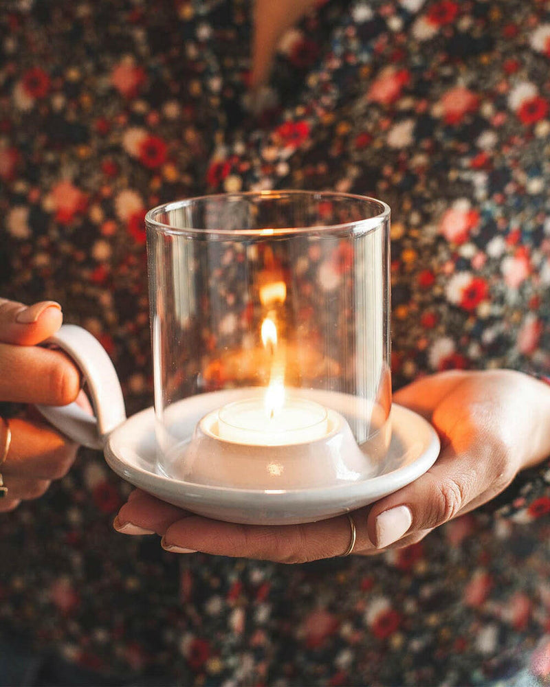 Farmhouse Pottery | Pantry Tealight Hurricane.