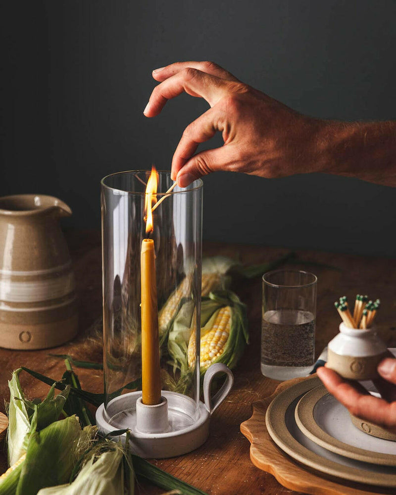 Farmhouse Pottery | Silo Taper Hurricane.