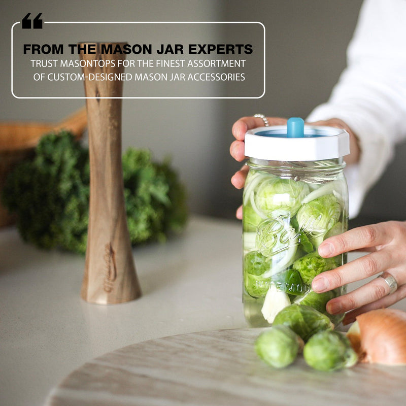 Masontops | Fermentation Airlocks, Wide Mouth