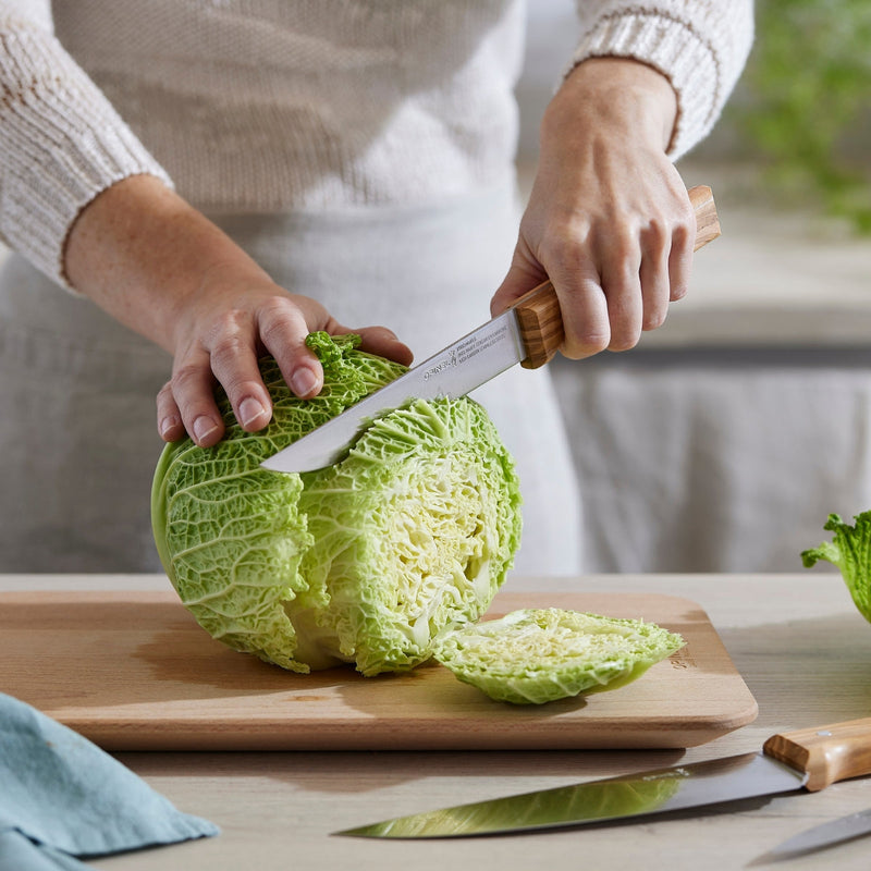 Opinel | Parallele Trio Chef Knife Set, Olive Wood