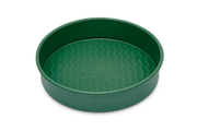 Great Jones | Patty Cake - Broccoli features a wavy, corrugated bottom for easy release, with a durable stainless-steel design ideal for even, golden baking results.