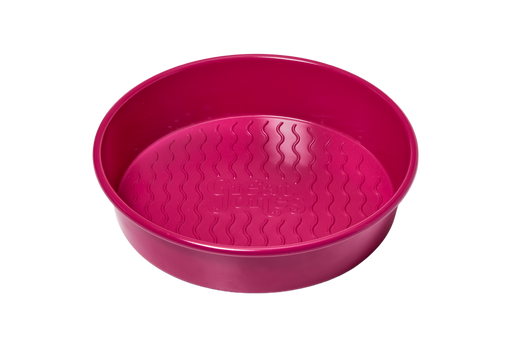 Great Jones | Patty Cake - Broccoli: a durable baking dish with a wavy, corrugated bottom, ideal for easy release and even, golden baking results.