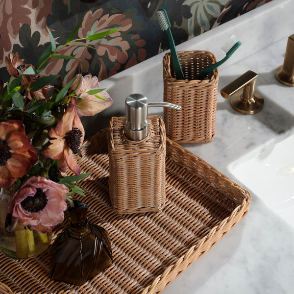 Chilewich | Bold Stripe Shag Mats - Black/White - 24" x 36"