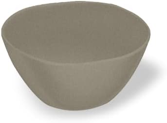 TarHong | Planta Matte Cereal Bowl - Black, a durable, shatterproof bowl with organic edges, ideal for sustainable dining. Perfect for both indoor and outdoor use.