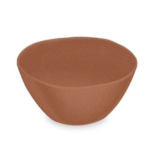 TarHong | Planta Matte Cereal Bowl - Terracotta with matte finish and organic edges, made from plant-based materials; durable, stackable, and dishwasher-safe.