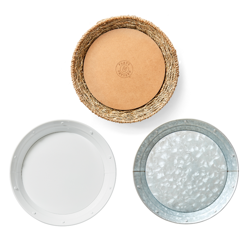 Plate & Pattern | Classic White Original Flat Plate Liners