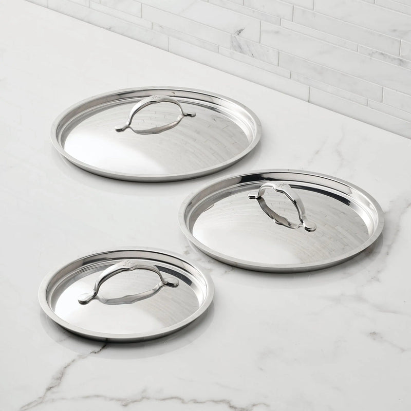 Hestan Provisions | Stainless Steel Lids Small, 8.5 inches