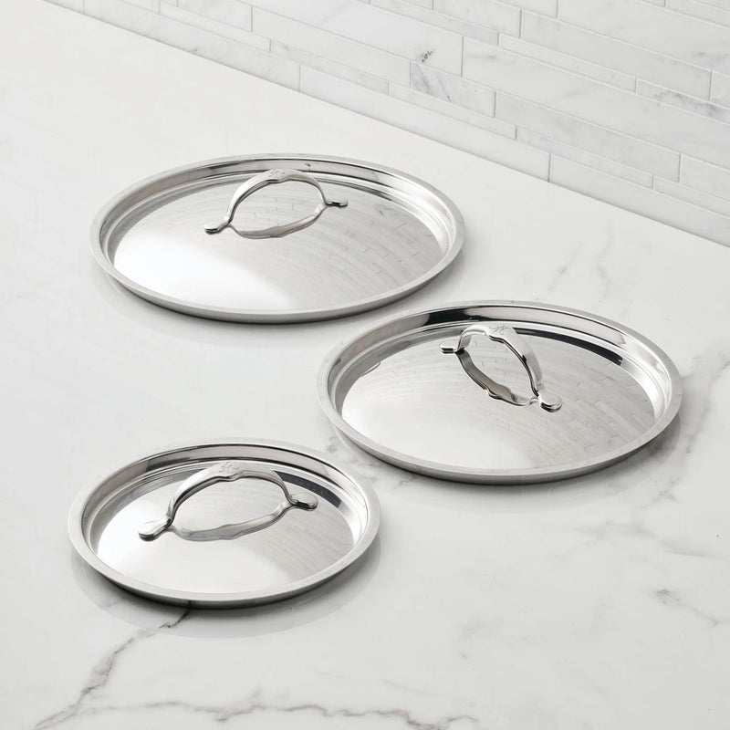 Hestan Provisions | Stainless Steel Lids Small, 8.5"