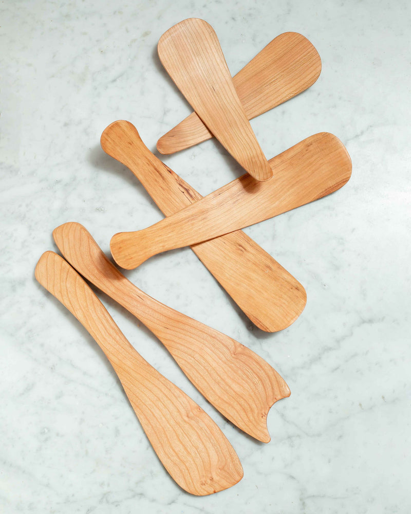 Peterman's Boards and Bowls | Cherry Salad Tossers (11.5" Pair)