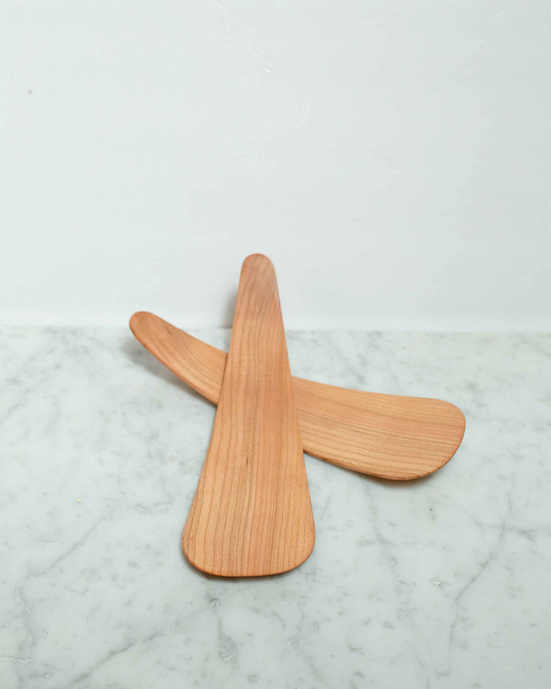 Peterman's Boards and Bowls | Cherry Salad Tossers (11.5" Pair)