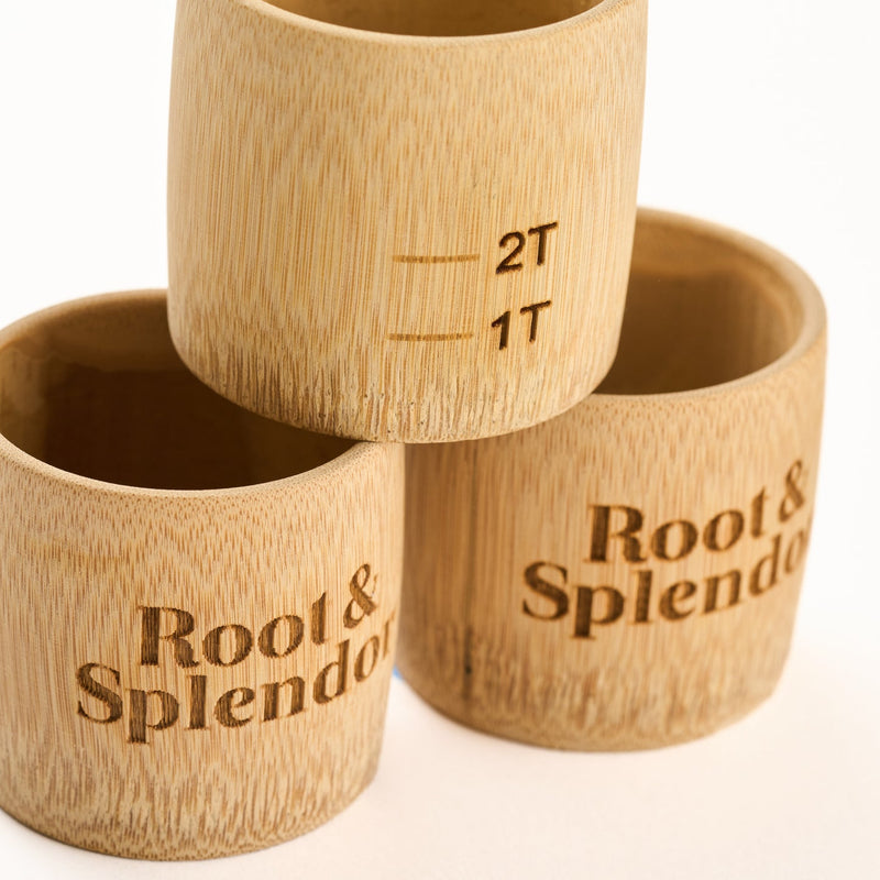 Root & Splendor | Bamboo Measuring Cup