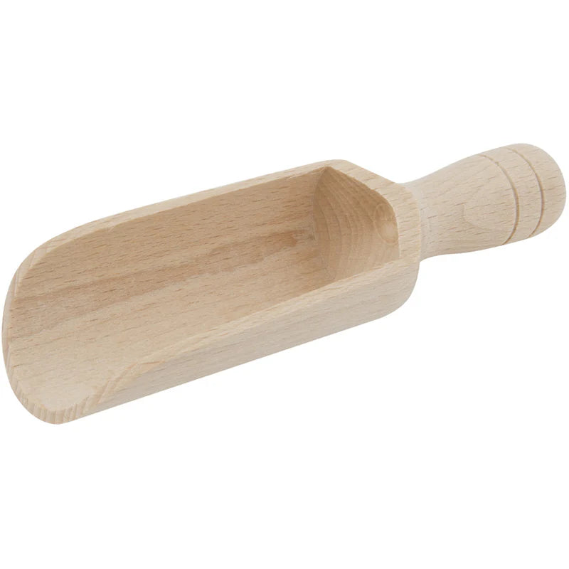 Redecker | Wooden Tea Scoop made from untreated beechwood, designed for elegantly scooping and pouring tea into mugs or teapots, ideal for serving guests.