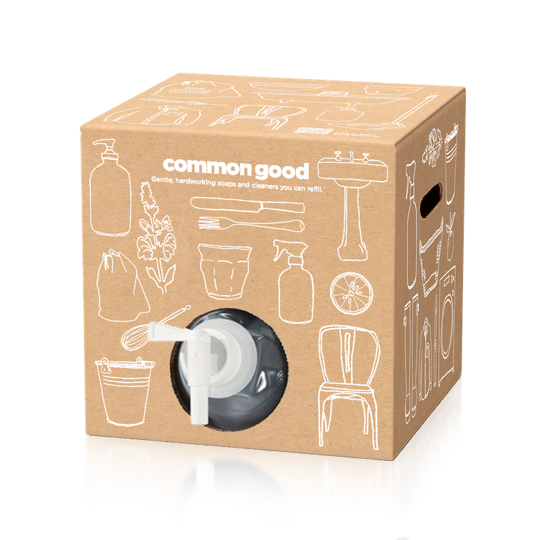 Common Good | Dish Soap 2.5 Gallon Refill Box, Bergamot
