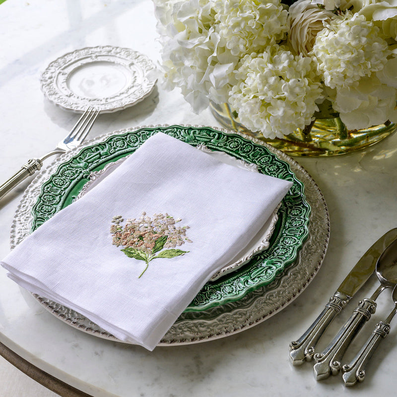 Arte Italica & Crown Linen Designs | Renaissance Italian Dinner Plate, Green