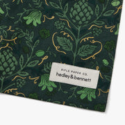 Hedley & Bennett Rifle Paper Co. Essential Apron, Artichoke Forest — additional product detail