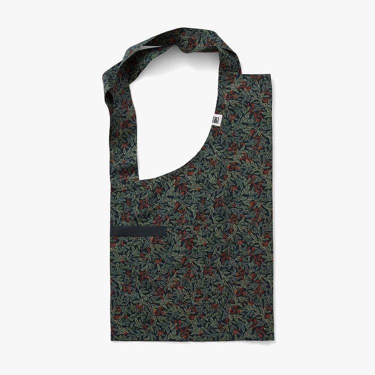 Hedley & Bennett Rifle Paper Co. Smock Apron, Willowberry, fabric and construction detail