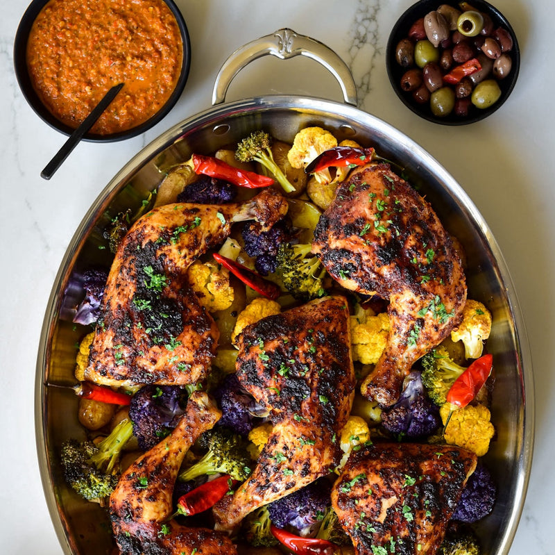 Hestan | 21x14 Inch Clad Oval Roaster