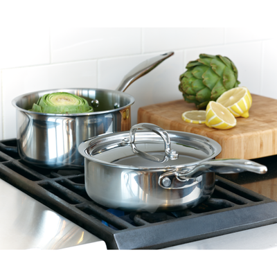 Heritage Steel | Titanium Series 3 Quart Saucepan with Lid