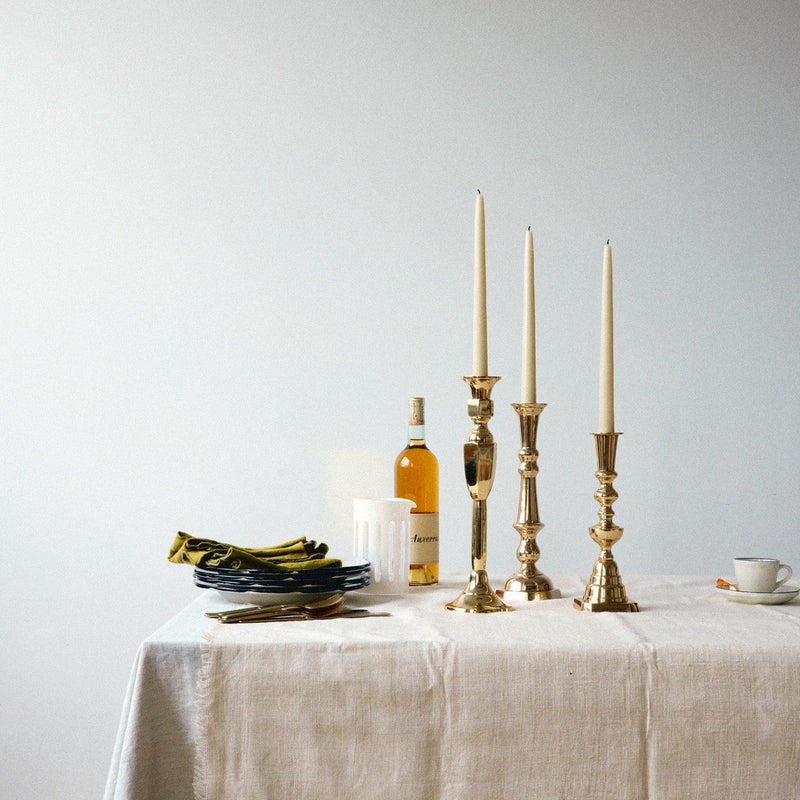 Sir|Madam | Madam | Georgian Candlestick, No. 2, Brass