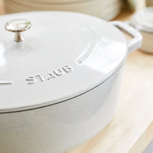Staub | Wide Oval Dutch Oven - Cherry