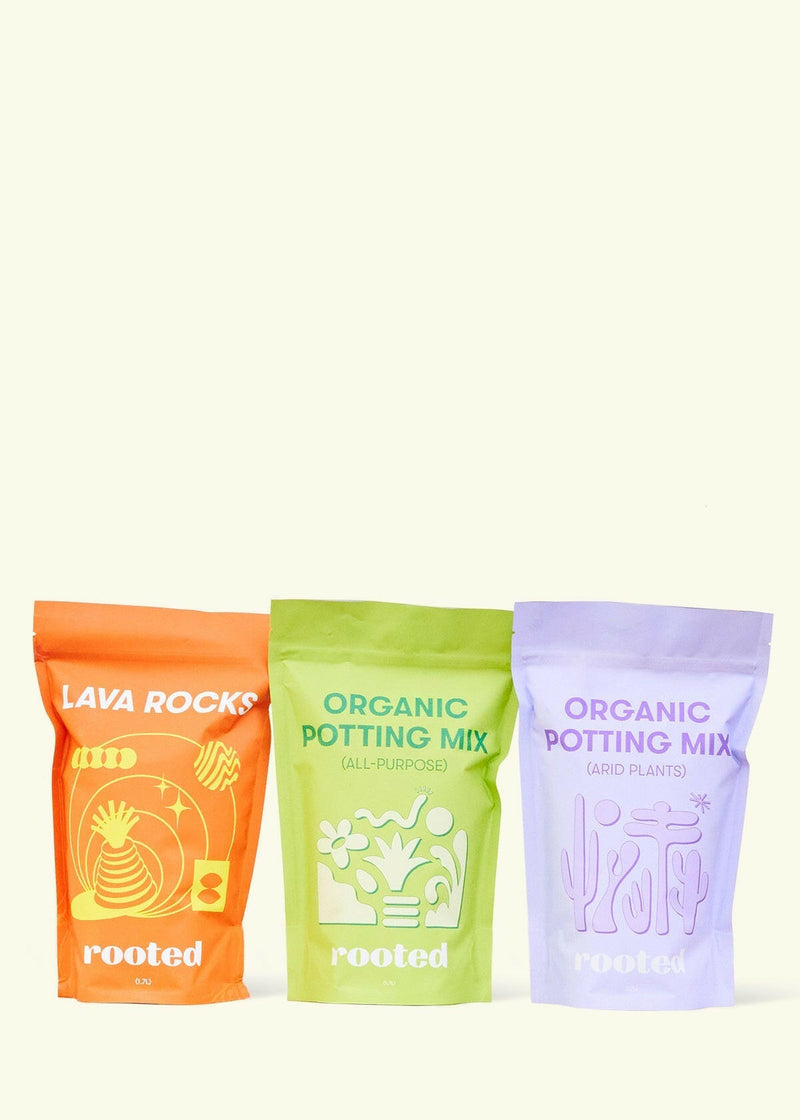 volcanic potting mix Rooted | Organic Potting Mix