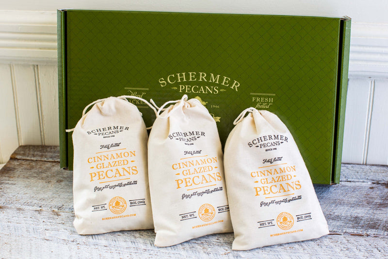 Schermer Pecans | Cinnamon Glazed Pecans