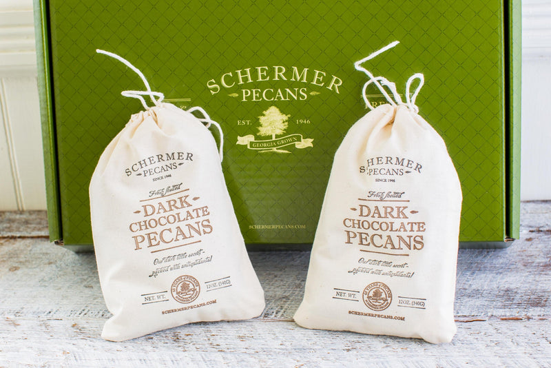Schermer Pecans | Dark Chocolate Pecans