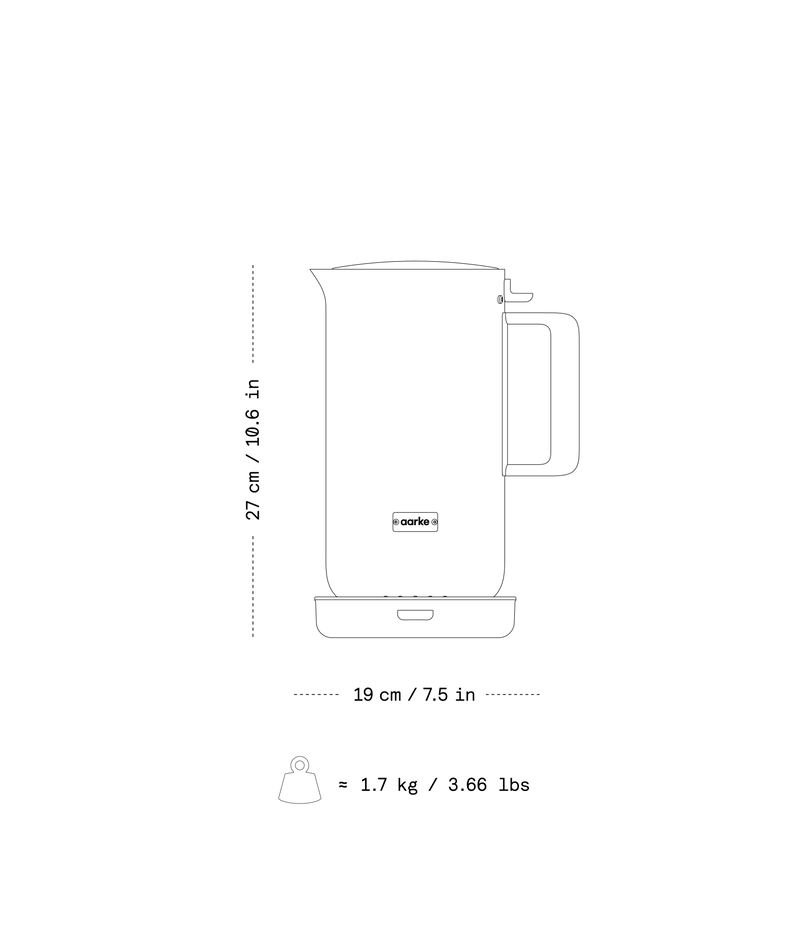 Aarke | Stainless Steel Kettle