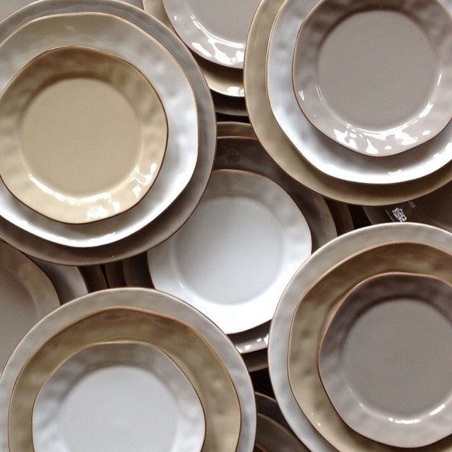 Skyros Designs | Cantaria Coupe Dinner Plate, White
