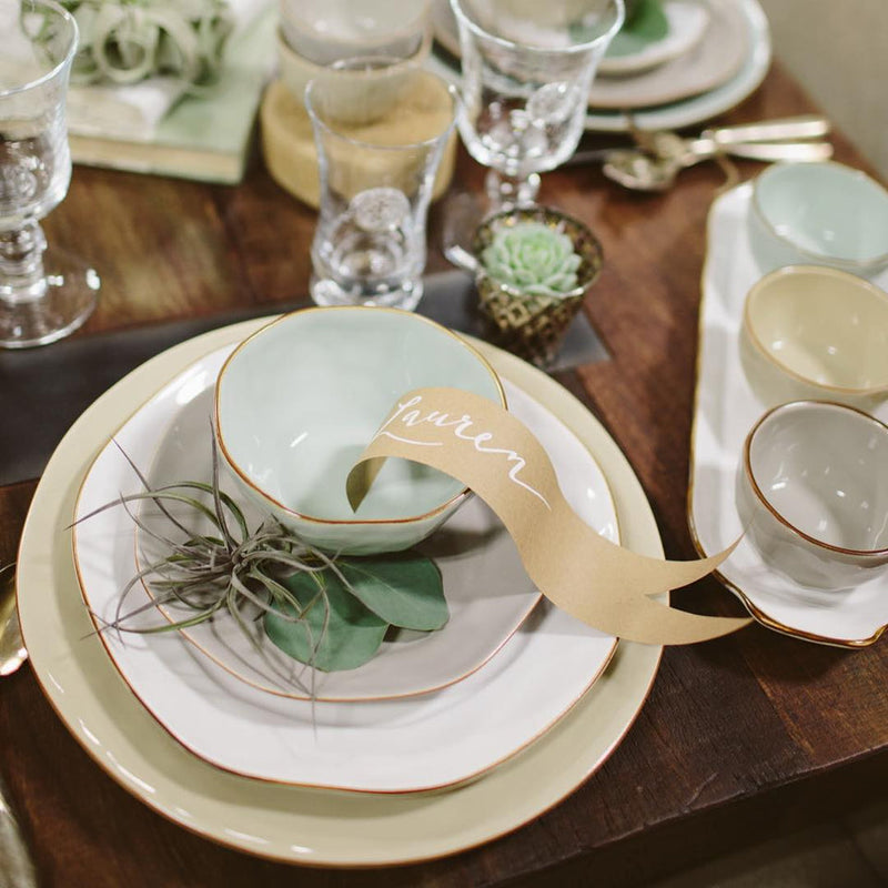 Skyros Designs | Cantaria Coupe Salad Plate, White