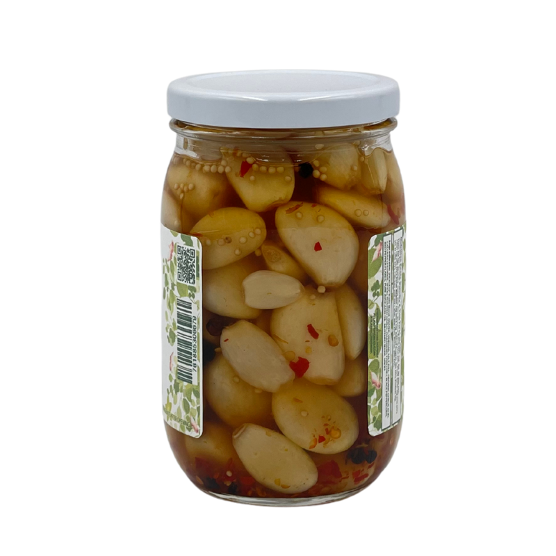 Evergreen and Market | The Spicy Garlic Pickles